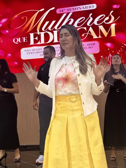 Pra. Maria Helena, 14º Seminário Mulheres que Edificam